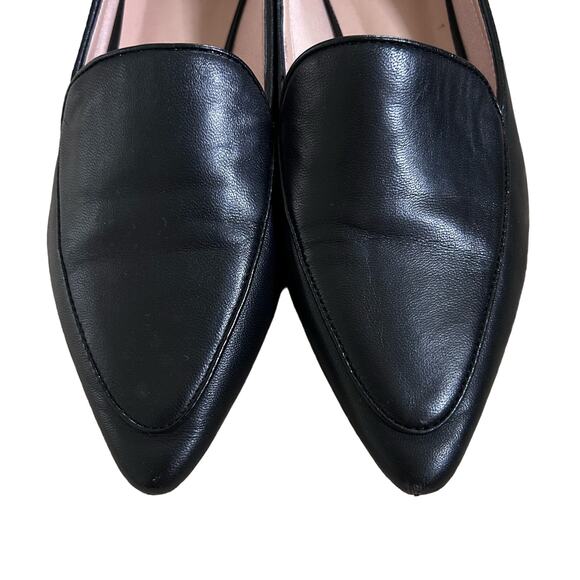 Franco Sarto Black Studio Loafers Pointed Toe Womens 8.5 Classic Neutral Office - Picture 9 of 10